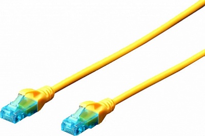 Патч-корд Digitus CCA CAT 5e DK-1512-030/Y 3 м жовтий