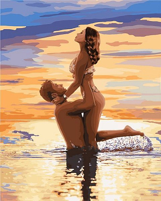 Картина за номерами Мужні обійми Ідейка