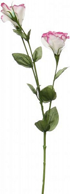 Рослина штучна Лізіантус біло-рожевий E276BL