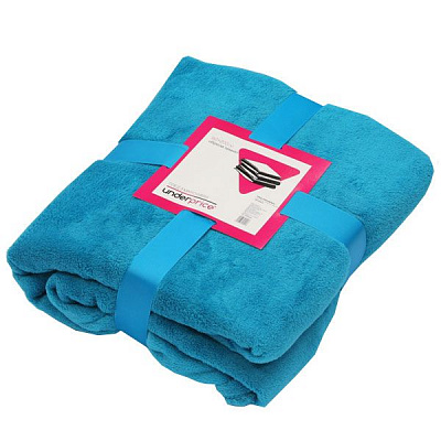 Плед микрофибра Underprice Бирюза темная 160x200 см