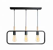 Світильник підвісний LIGHT SET OBERIH RL 700х250 мм 3xE27 чорний