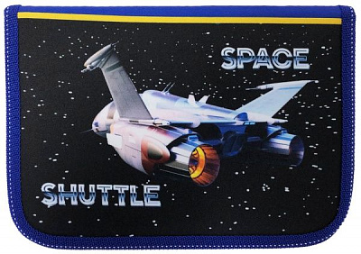 Пенал Space Shuttle 210/70D PL 20207 CLASS синий