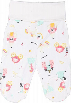 Повзунки ТМ Софія Princess р.62 молочнийз малюнком 222162