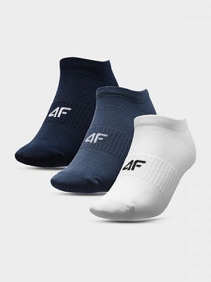 Носки 4F NOSD4-SOM301-10S+32S+31S бело-синий р.39-42