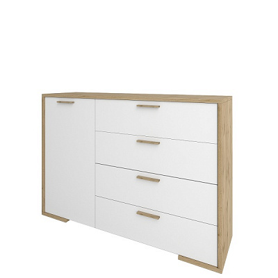 Комод SOKME 1Д/4Ш Франческа SOKME /дуб вотан