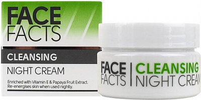Крем для лица ночной Face Facts Cleansing 50 мл