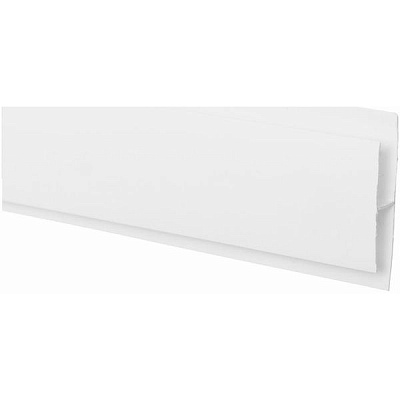 Профиль монтажный ПВХ соединительный Т-образный S3 3м белый