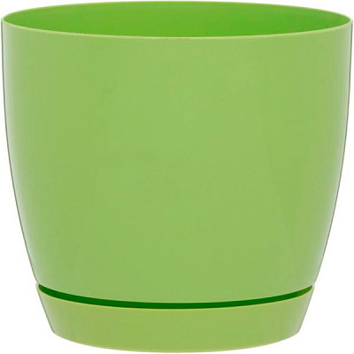 Вазон пластиковый Form Plastic Тоскана Круглая-13 круглый 1,6л салатовый (0741-007) 