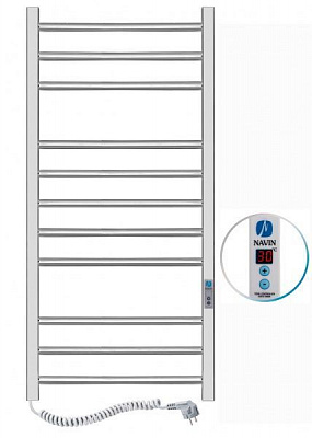 Рушникосушарка електрична NAVIN Класік Квадро 500х1000 Digital ліва 12-116152-5010