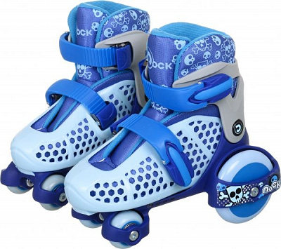 Роликовые коньки р. 30-33 синий