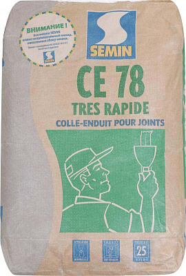 Шпаклевка SEMIN СЕ-78 25 кг финишная