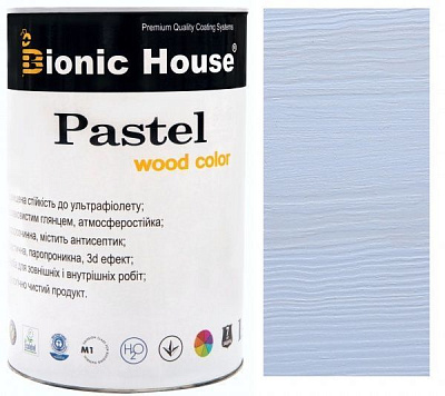 Фарба Bionic House покривна Pastel Wood Color Р202 баунті шовковистий глянець 0,8 л