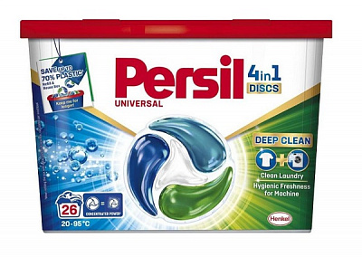 Капсулы для машинной стирки Persil Диски 26 шт.