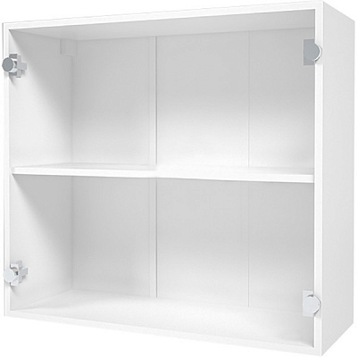 Шафа верхня розпашна 800x720x300 мм білий