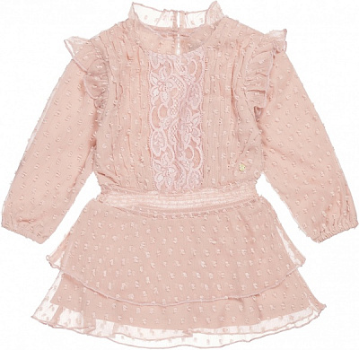 Платье Koko Noko с воланами U44910-37 р.86 розовый U44910-37 