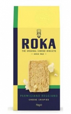 Печенье ROKACHEESECRISPIES с пармезаном 70 г 