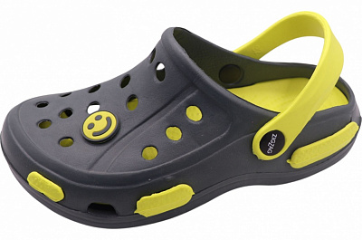 Сабо для хлопчиків HW р.28 сіро-жовтий (ls-23095)