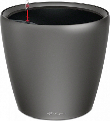 Вазон декоративный Lechuza Classico Premium LS 28 круглый 19,9л антрацит (16043) 