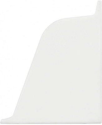 Заглушка права 118 Rauwalon 35x29x29 мм білий