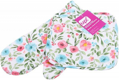 Набор кухонный прихватка и рукавица Веселые мелодии 17x30 см разноцветный UP! (Underprice) 