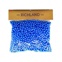 Декоративное изделие Большие пенопластовые шарики синие Річ-Ленд