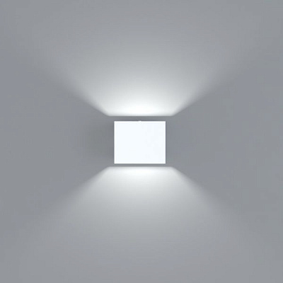 Светильник настенный Iterna 2Qube 1xбелый 