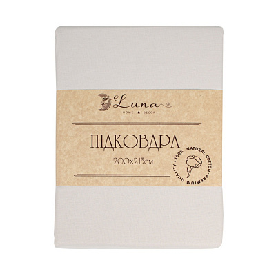 Пододеяльник Моно 200x215 см бежевый