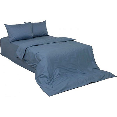 Комплект постельного белья полуторный La Nuit Solid темно-серый