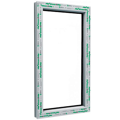 Окно глухое Steko S300 58 500x1000 мм без открывания