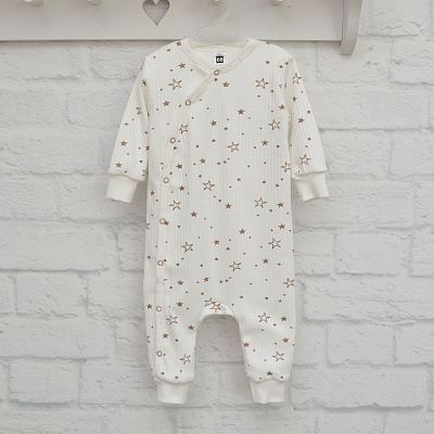 Комбінезон дитячий унісекс Blanka Зірочка р.80-86 білий 110779