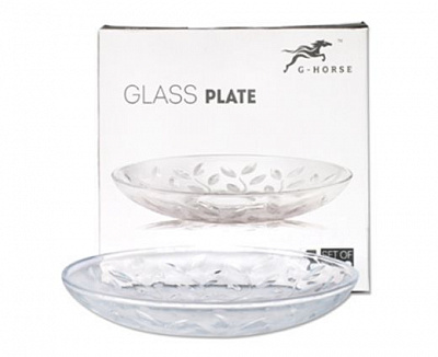 Блюдо круглое Crystal 32,5 cм YIWU 