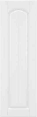 Фасад для кухни Грейд-Плюс Прованс белый гладкий №383 920x296 правый