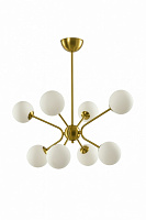 Люстра потолочная Sensio Lunaria 8xG9 золото PR-PL321139-8
