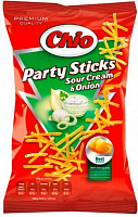 Картопляна соломка Chio Party Stick зі смаком сметани та цибулі 70 г 