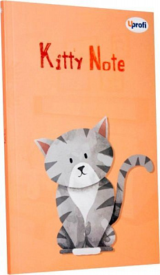 Блокнот Kitty note orange A5 Profiplan
