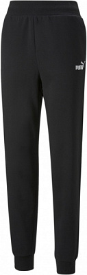 Брюки Puma ESS+ EMBROIDERY HIGH-WAIST PANTS FL CL P 67000701 р. S черный