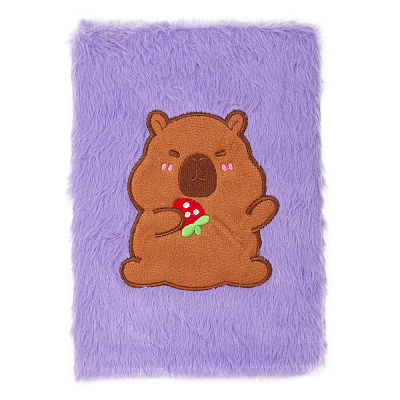 Блокнот плюшевый Forme CAPYBARA 5 А5 80 лист. KIDS Line