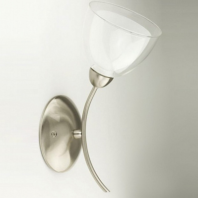 Світильник настінний ALFA Milano 10260 1x40 Вт E14 матовий хром