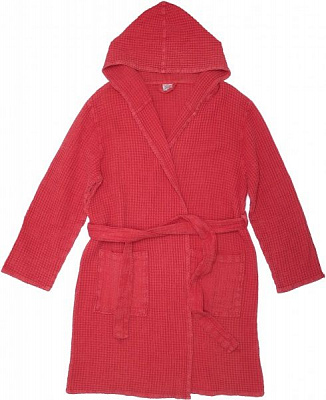 Халат женский Stonewashed вафля р. M красный 