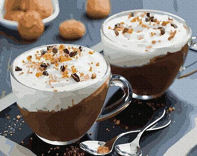 Картина за номерами Кавовий десерт bk_1279 BookOpt