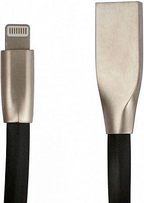Кабель Greenwave USB – Apple Lightning 1 м чорний (DC-IP-102ZR, black)