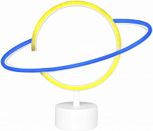 Світильник-нічник LED Sensio Neon Planet 300x16x175 мм 1 Вт різнокольоровий LP-NL250504
