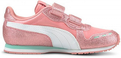 Кроссовки Puma Cabana Racer Glitz V PS 37098509 р.UK 11 розовый