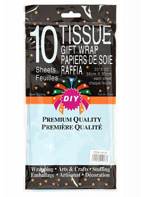 Бумага для упаковки тишью 191210 10 шт. 50x50 см 