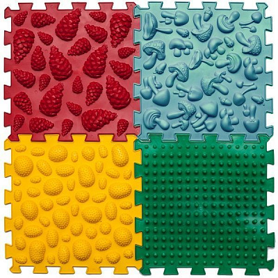 Масажний килимок Ортек Мікс 4 модулі NEW 09426