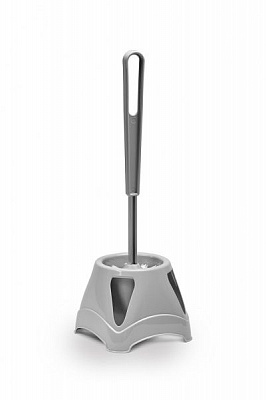 Ершик для унитаза UP! (Underprice) Lite серый 20903