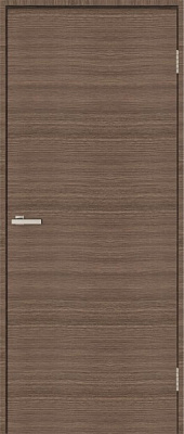 Блок дверной ОМиС Глухое (гладкое) R ПГ 700 мм дуб амбер лайн 