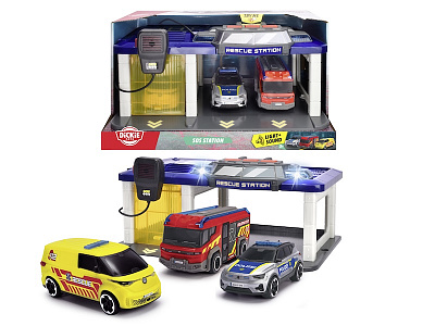 Ігровий набір Dickie Toys Рятувальна станція 3716027