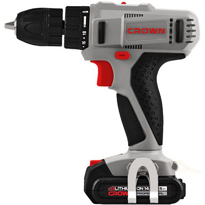 Шуруповерт аккумуляторный Crown CT21055L BMC