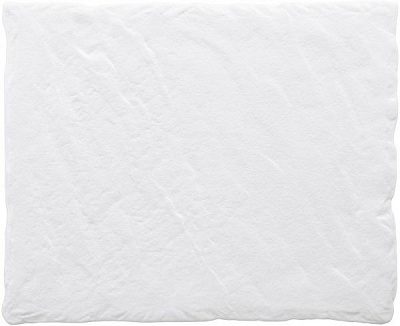 Блюдо прямокутне Lavastone White 25х20х1,3 см